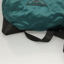 PRADA Backpack Satin Blue Auth yk19071-7