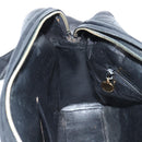 CHANEL Matelasse Shoulder Bag Caviar Skin Black Gold CC Auth yk19085A-23