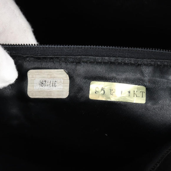 CHANEL Matelasse Shoulder Bag Caviar Skin Black Gold CC Auth yk19085A