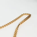 SAINT LAURENT Classic Kate Shoulder Bag Leather Gold Silver Auth yk19086-8