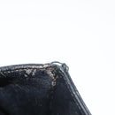 CHANEL Matelasse Chain Shoulder Bag Lamb Skin Black Gold CC Auth yk19087-9