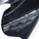 CHANEL Matelasse Chain Shoulder Bag Lamb Skin Black Gold CC Auth yk19087-10