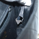 CHANEL Matelasse Chain Shoulder Bag Lamb Skin Black Gold CC Auth yk19087-11