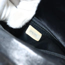 CHANEL Matelasse Chain Shoulder Bag Lamb Skin Black Gold CC Auth yk19087-12