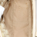 Christian Dior Trotter Canvas Romantic Chain Bag PVC Beige Silver Auth yk19092-11