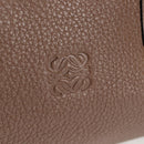 LOEWE Anagram Amazona 36 Hand Bag Leather Brown Gold Auth yk19099A-15