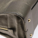 LOEWE Anagram Americana 28 Hand Bag Leather Gold Auth yk19108-16