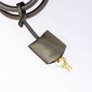 LOEWE Anagram Americana 28 Hand Bag Leather Gold Auth yk19108-18