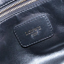 LOEWE Anagram Americana 28 Hand Bag Leather Gold Auth yk19108-20