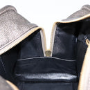 LOEWE Anagram Americana 28 Hand Bag Leather Gold Auth yk19108-22