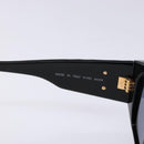 CHANEL Sunglasses plastic Black CC Auth yk19120-10