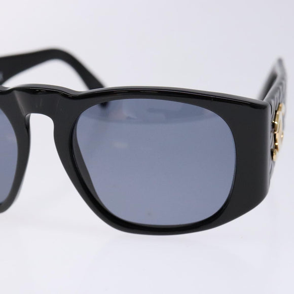 CHANEL Sunglasses plastic Black CC Auth yk19120
