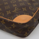 LOUIS VUITTON Monogram Compiegne 28 Clutch Bag M51845 LV Auth yk19125-15