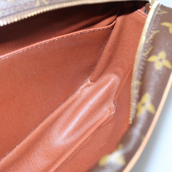 LOUIS VUITTON Monogram Compiegne 28 Clutch Bag M51845 LV Auth yk19125