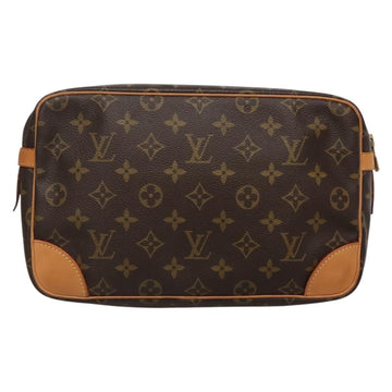 LOUIS VUITTON Monogram Compiegne 28 Clutch Bag M51845 LV Auth yk19125 - 0