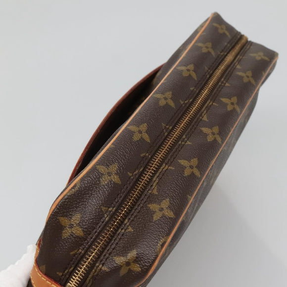 LOUIS VUITTON Monogram Compiegne 28 Clutch Bag M51845 LV Auth yk19125