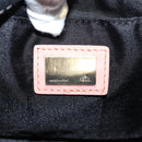 FENDI Zucchino Canvas Hand Bag Black Gold Auth yk19129A-17