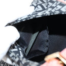 FENDI Zucchino Canvas Hand Bag Black Gold Auth yk19129A-20