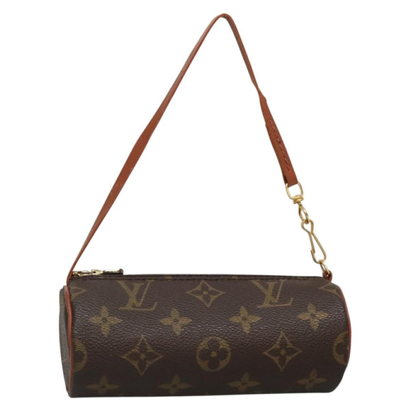 LOUIS VUITTON Monogram Papillon Pouch LV Auth yk19131