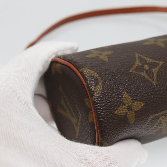 LOUIS VUITTON Monogram Papillon Pouch LV Auth yk19131
