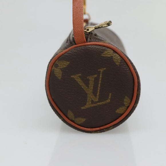 LOUIS VUITTON Monogram Papillon Pouch LV Auth yk19131
