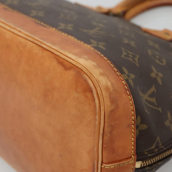 LOUIS VUITTON Monogram Alma Hand Bag M51130 LV Auth yk19142