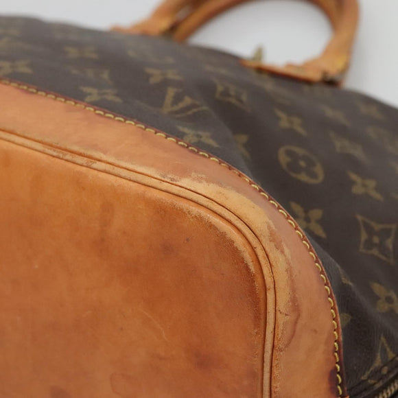 LOUIS VUITTON Monogram Alma Hand Bag M51130 LV Auth yk19142