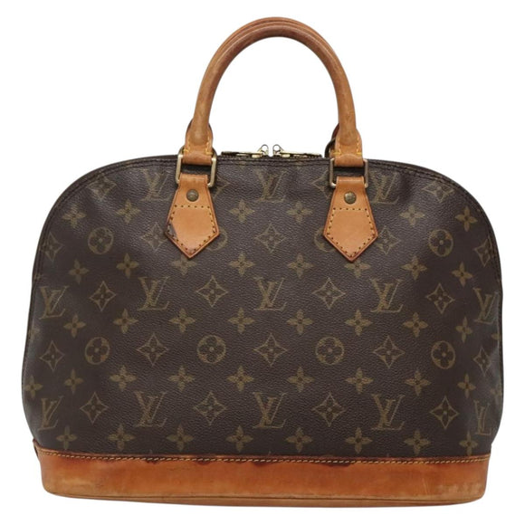 LOUIS VUITTON Monogram Alma Hand Bag M51130 LV Auth yk19142
