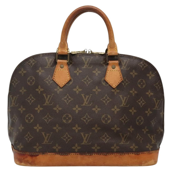 LOUIS VUITTON Monogram Alma Hand Bag M51130 LV Auth yk19142