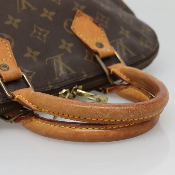 LOUIS VUITTON Monogram Alma Hand Bag M51130 LV Auth yk19142