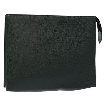 LOUIS VUITTON Taiga Poche Toilette 26 Pouch Epicea LV Auth yk19145