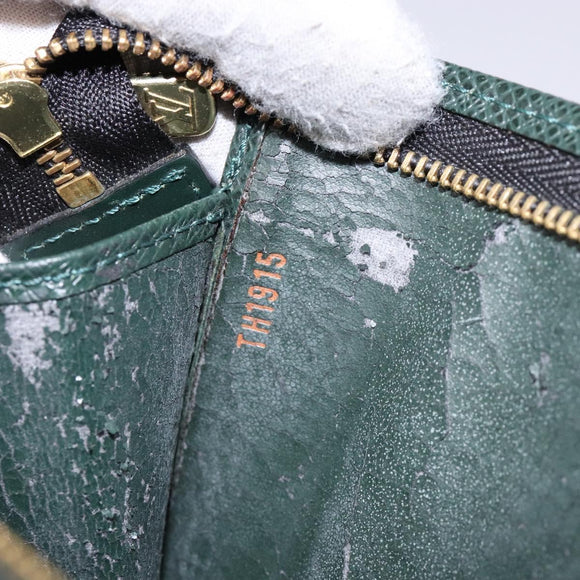 LOUIS VUITTON Taiga Poche Toilette 26 Pouch Epicea LV Auth yk19145