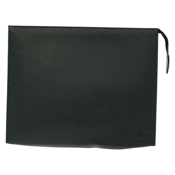 LOUIS VUITTON Taiga Poche Toilette 26 Pouch Epicea LV Auth yk19145