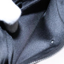 BVLGARI Logo Mania Shoulder Bag Canvas Black Silver Auth yk19146-21