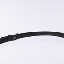 BVLGARI Logo Mania Shoulder Bag Canvas Black Silver Auth yk19146-8