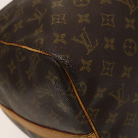 LOUIS VUITTON Monogram Keepall Bandouliere 55 Boston Bag M41414 LV Auth yk19151