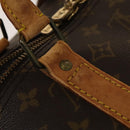 LOUIS VUITTON Monogram Keepall Bandouliere 55 Boston Bag M41414 LV Auth yk19151-20