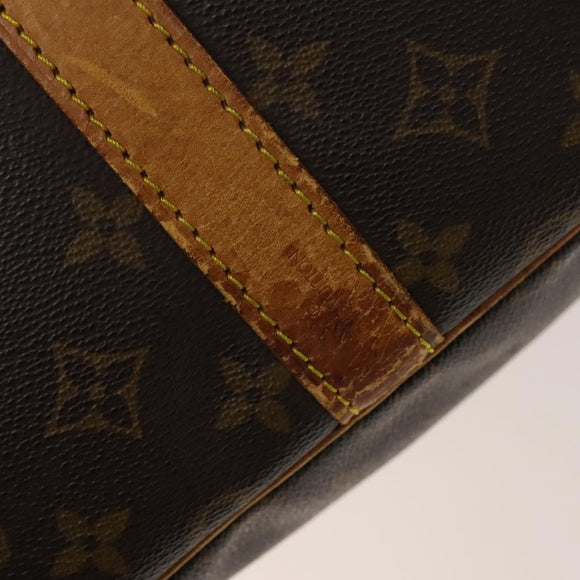 LOUIS VUITTON Monogram Keepall Bandouliere 55 Boston Bag M41414 LV Auth yk19151