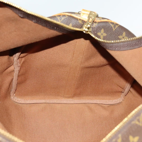 LOUIS VUITTON Monogram Keepall Bandouliere 55 Boston Bag M41414 LV Auth yk19151