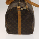 LOUIS VUITTON Monogram Keepall Bandouliere 55 Boston Bag M41414 LV Auth yk19151-3