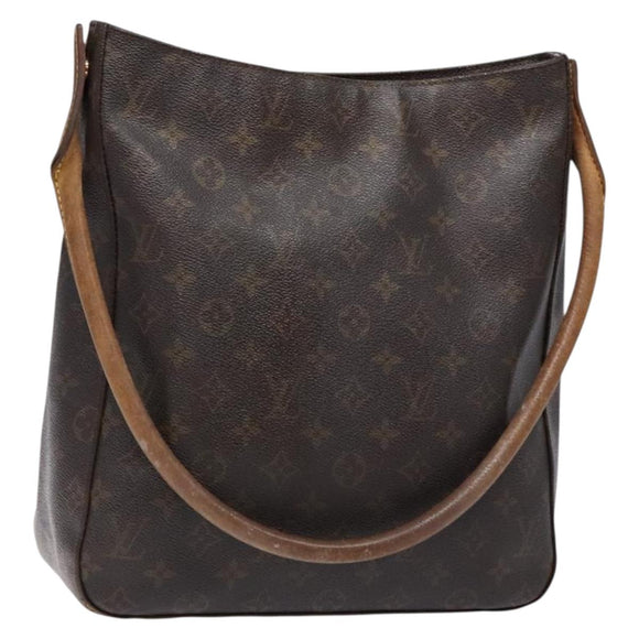 LOUIS VUITTON Monogram Looping GM Shoulder Bag M51145 LV Auth yk19155
