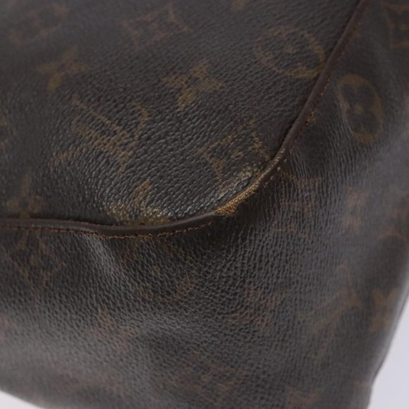 LOUIS VUITTON Monogram Looping GM Shoulder Bag M51145 LV Auth yk19155