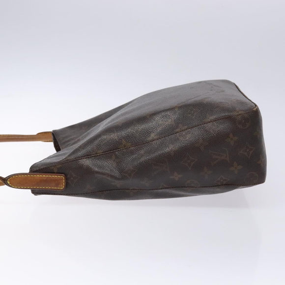 LOUIS VUITTON Monogram Looping GM Shoulder Bag M51145 LV Auth yk19155