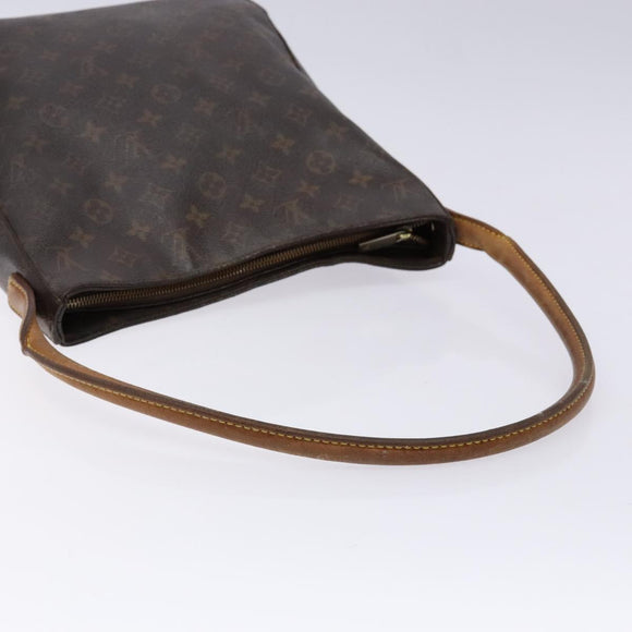 LOUIS VUITTON Monogram Looping GM Shoulder Bag M51145 LV Auth yk19155