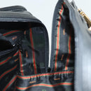 LOEWE Anagram Amazona 40 Hand Bag Leather Gold Black Auth yk19161-16