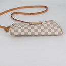 LOUIS VUITTON Damier Azur Eva Shoulder Bag 2way N55214 LV Auth yk19187-14