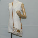 LOUIS VUITTON Damier Azur Eva Shoulder Bag 2way N55214 LV Auth yk19187-26