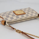 LOUIS VUITTON Damier Azur Eva Shoulder Bag 2way N55214 LV Auth yk19187-6