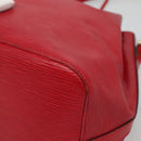 LOUIS VUITTON Epi Petit Noe Shoulder Bag Red M44107 LV Auth yk19188-15