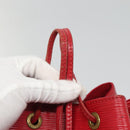LOUIS VUITTON Epi Petit Noe Shoulder Bag Red M44107 LV Auth yk19188-10